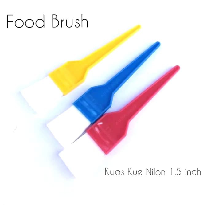 Kuas Kue Nilon Sintetis Uk 1.5 Inc Food Brush Nilon 1.5 Inch