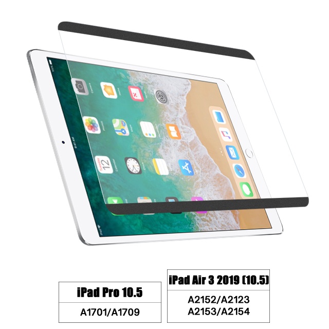 Film Pelindung Layar Magnetik Dapat Dilepas Untuk iPad Pro 11 2021 2020 2018 iPad Air 4 10.9 10.2 7th 8th