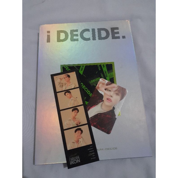 ALBUM IKON I DECIDE GREEN VER FULL SET