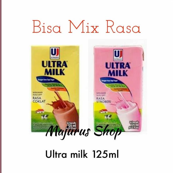 

Susu Uht Ultra Milk 125Ml [1 Dus/40 Pcs]Coklat Stroberi Ready