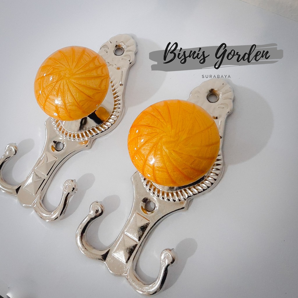 HOOK / CANTOLAN TALI GORDEN MARMER GAGANG SILVER GORDEN GORDYN KORDEN HORDENG TIRAI MEWAH CANTIK MUR