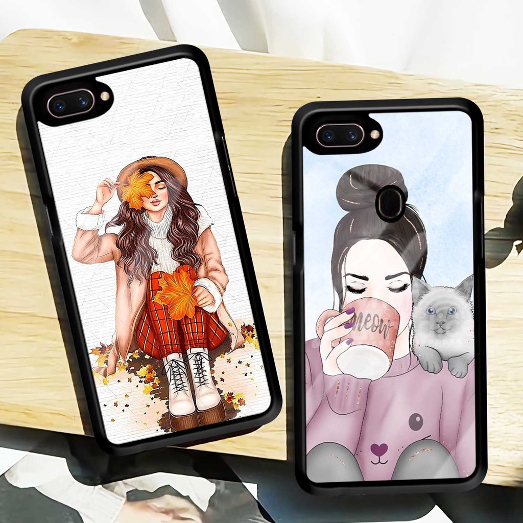 (O05) Case Glossy Oppo | A1K A3S A11K A5S A12 A7 A37 NEO9 A39 A71 A83 F3 F5 F7 F9 PRO | Casing Kilau