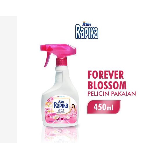 Rapika Pelicin Pakaian Forever Blossom Merah Spray 450ml 1160338