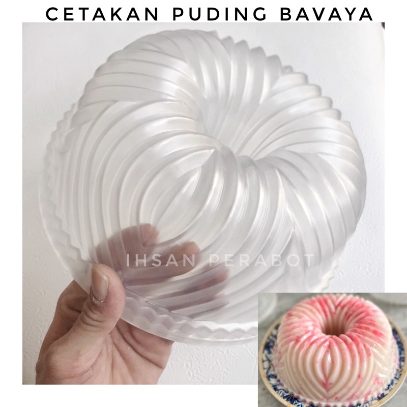 Cetakan Puding Bavaya / Cetakan Ager Bavaya / Twist Jumbo