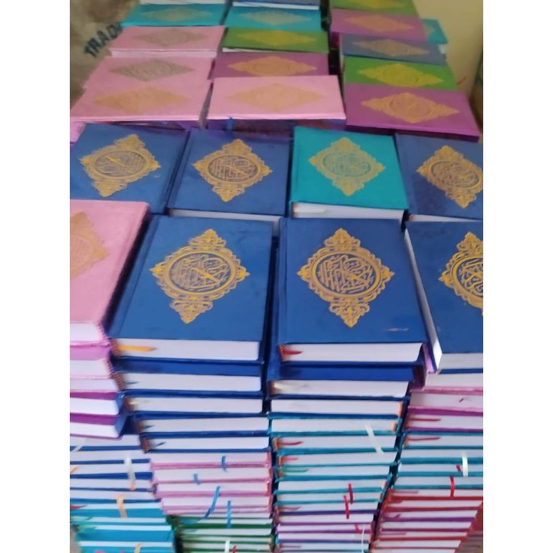 AL QURAN WARNA WARNI,  ALQUR'AN SOUVENIR UMROH, HAJI, TAHLIL, YASIN, WEDDING, KHITAN