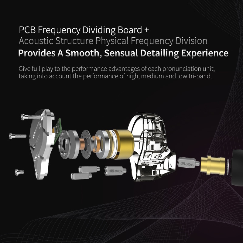 KZ ZS10 Pro In Ear Metal Earphone  with MIC - GARANSI RESMI