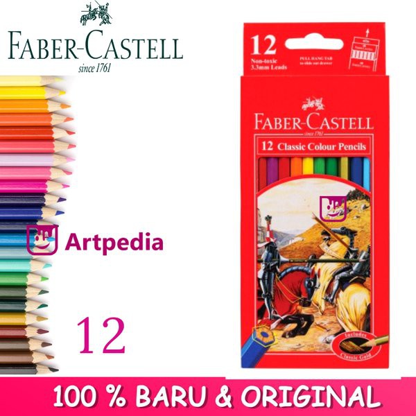 

Murah PENSIL WARNA FABER CASTLE 12 CLASSIC Terlaris
