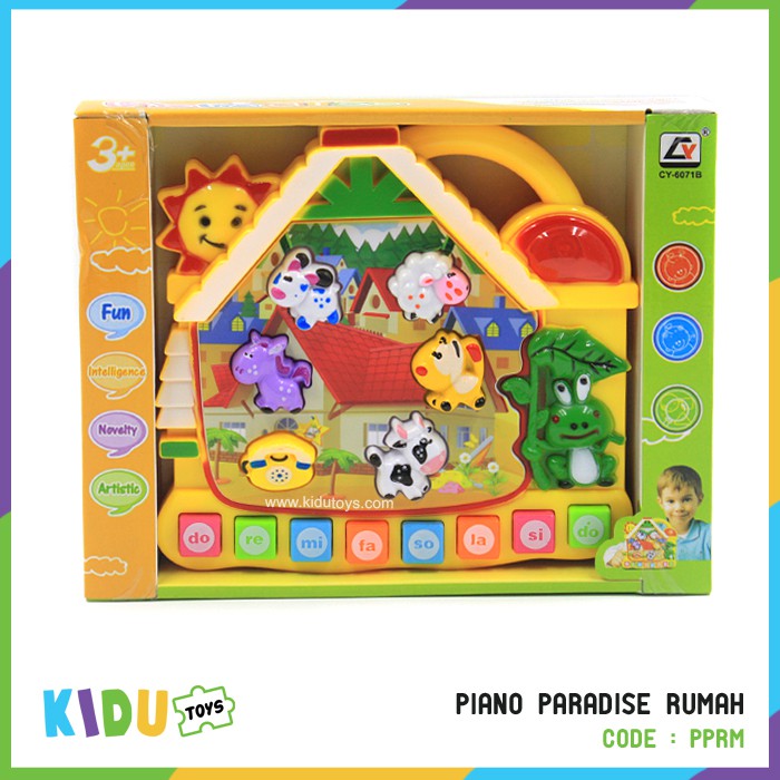 Mainan Musik Anak Piano Paradise Rumah Kidu Toys