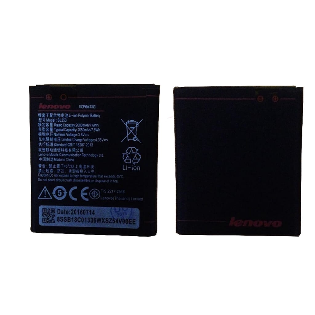 Batre Baterai battery batre BL253 A1000 A2010 A3600 A3800 K920 BL233 Battery lenovo Batre