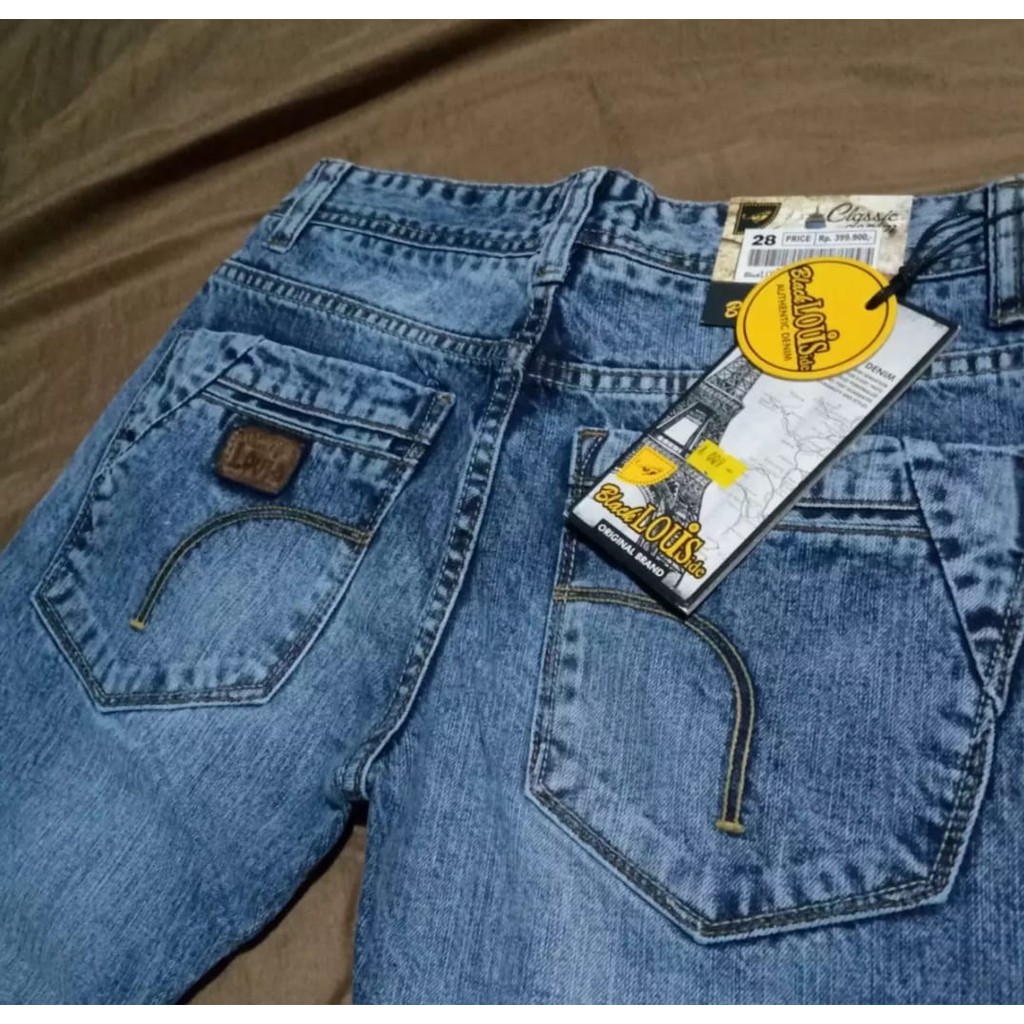 Celana Jeans zee Lois ORIGINAL Pria - Celana Jeans Panjang Pria - Celana Import Denim Pria Model