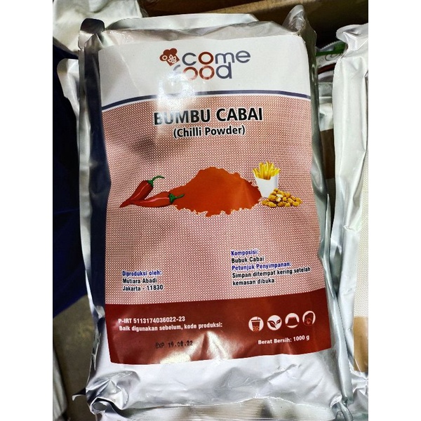 

Bumbu Cabai Cabe 1000gr Come Food / Chilli Powder