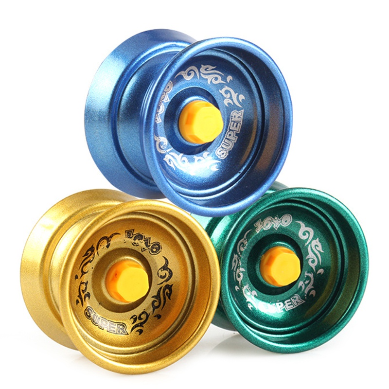 Mary Awesome Aluminium Alloy Yo-Yo High-speed Bearings Berbagai Macam Cara Bermain Menyenangkan