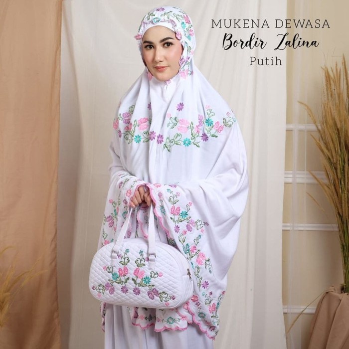 MUKENA DEWASA BORDIR ZALINA