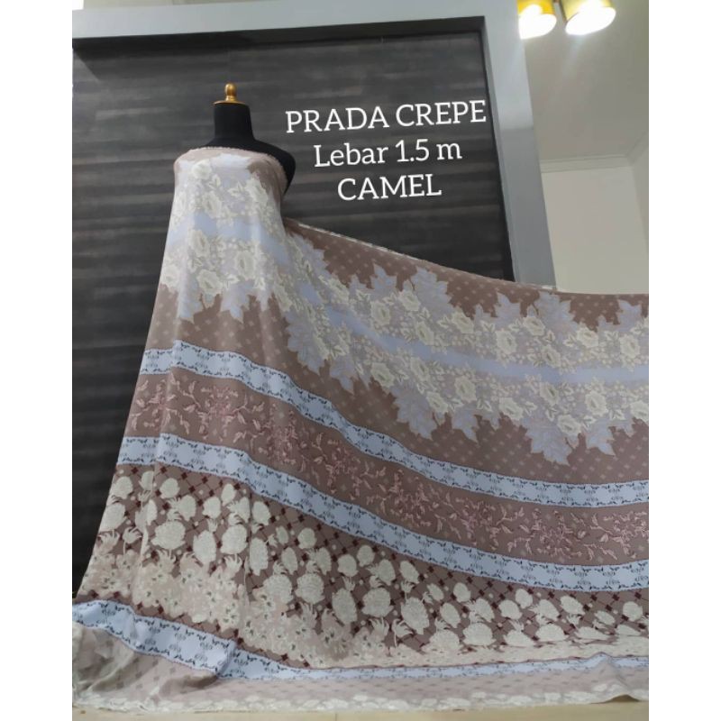 Bahan prada crepe