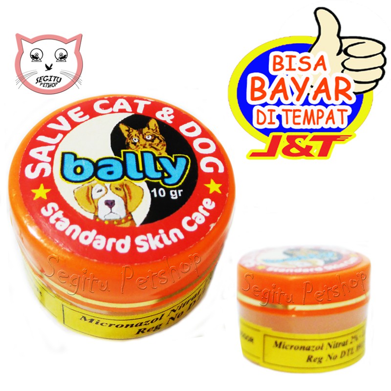 OBAT CREAM JAMUR KUCING LUKA KORENG ANJING SCABIES SALEP BALLY