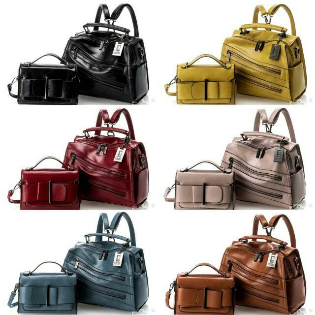 EMORY 2IN1 REYNICA 2862 RANSEL SET SLING BAG / RANSEL EMORY SET / TAS SET / TAS 2IN  1 / TAS WANITA