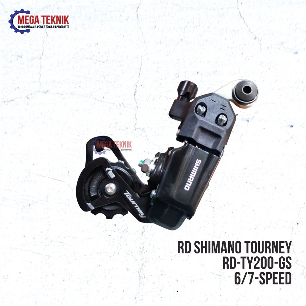 RD Rear Derailleur Operan Gigi Shimano Tourney RD-TY200-GS 6/7 Speed
