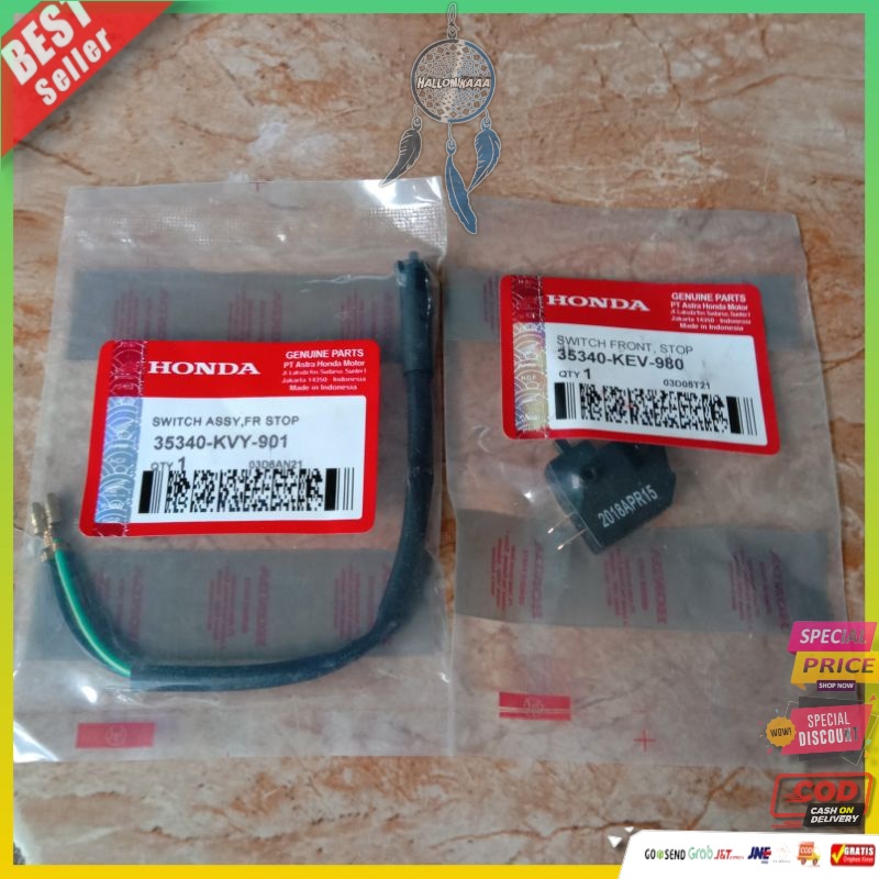 switch rem depan belakang kiri kanan HONDA beat vario 110 125 karbu FI