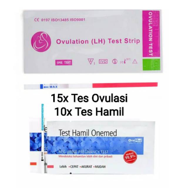 15x Ovulation LH Test Strip ~ 10x Test Hamil