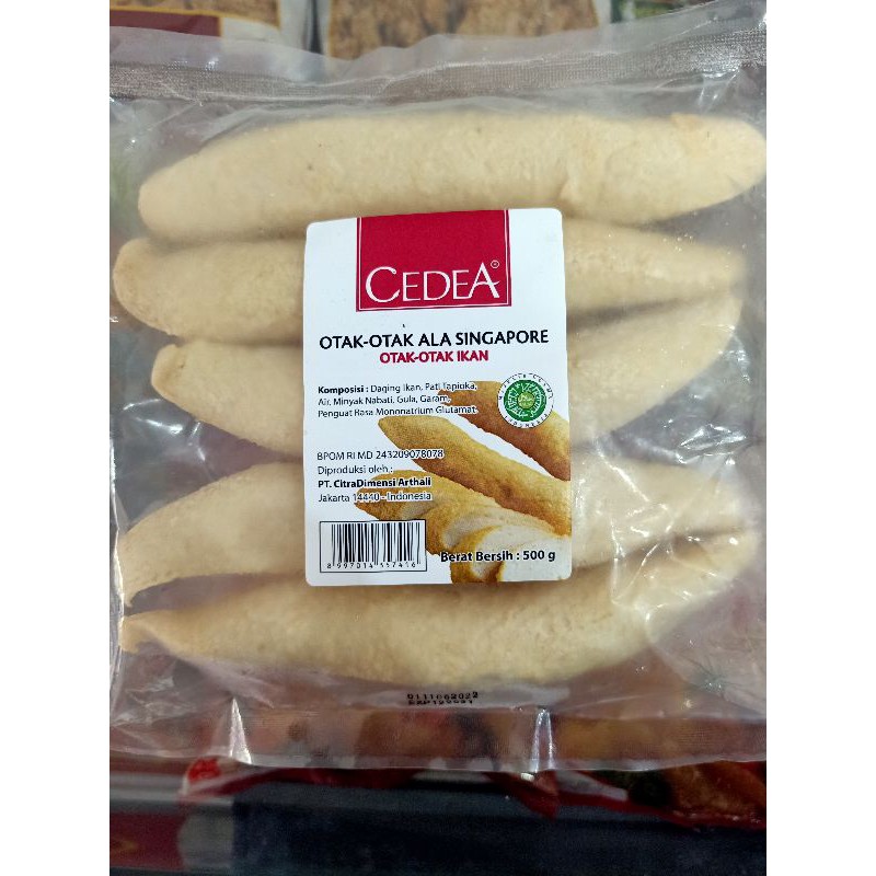 

CEDEA OTAK OTAK SINGAPORE 500 Gr