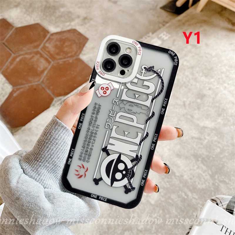 Soft Case Tpu Transparan Motif Kartun One Piece Untuk Infinix Smart 5 6 Hot 10Lite 11s Hot 11 9 10 Play