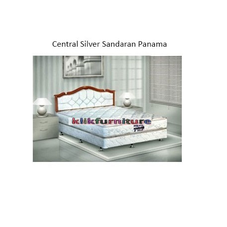 Silver (set 180x200cm) Sandaran Panama CENTRAL SPRINGBED