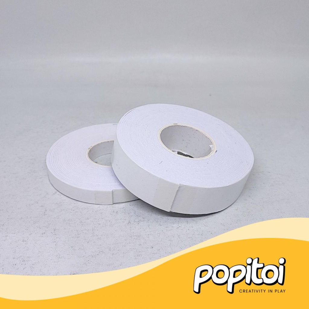 

Skip Monday PE Foam Double Tape isolasi selotip dua sisi Mounting Dobel 3M 5M