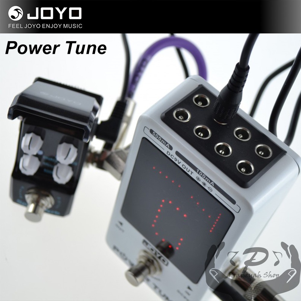 JOYO JF18R Power Tune - Multi Power Supply Chromatic Pedal Tuner JF 18