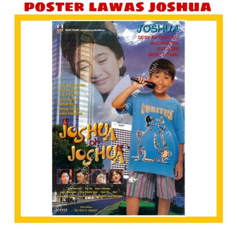 poster film lawas joshua oh joshua - poster joshua