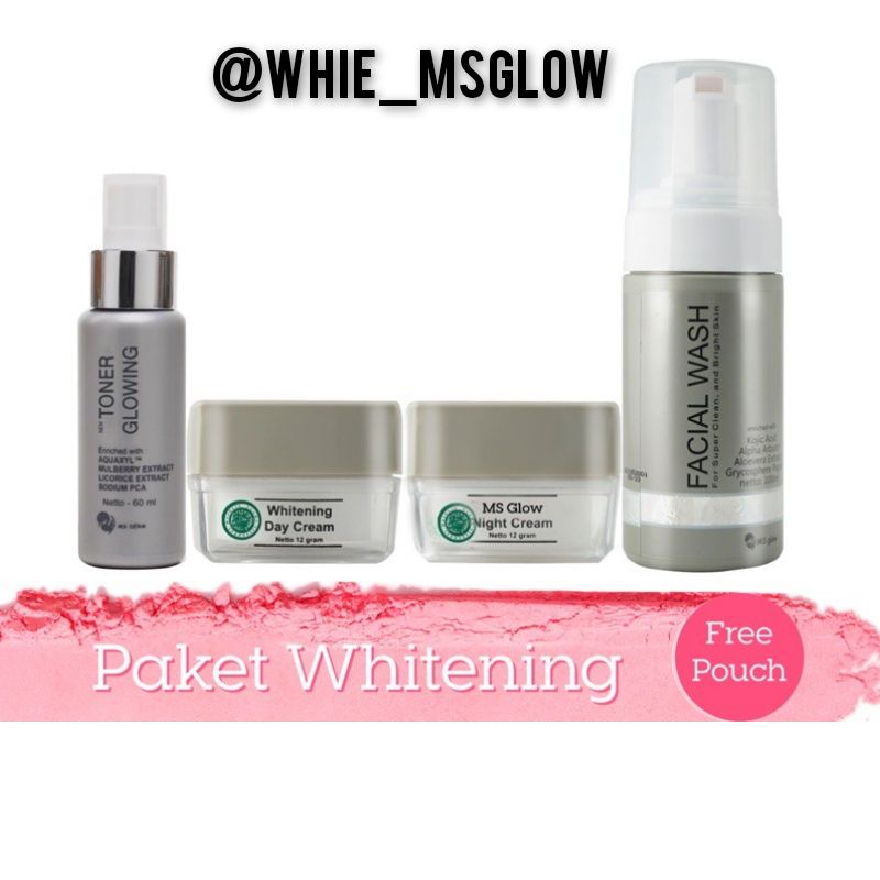 Whitening produk ms glow