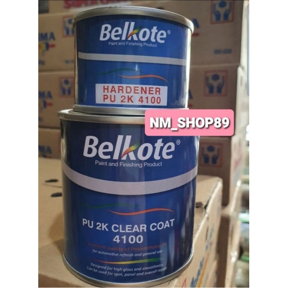 VERNIS/PERNIS BELKOTE PU 2K CLEAR GLOSS 300 GRAM
