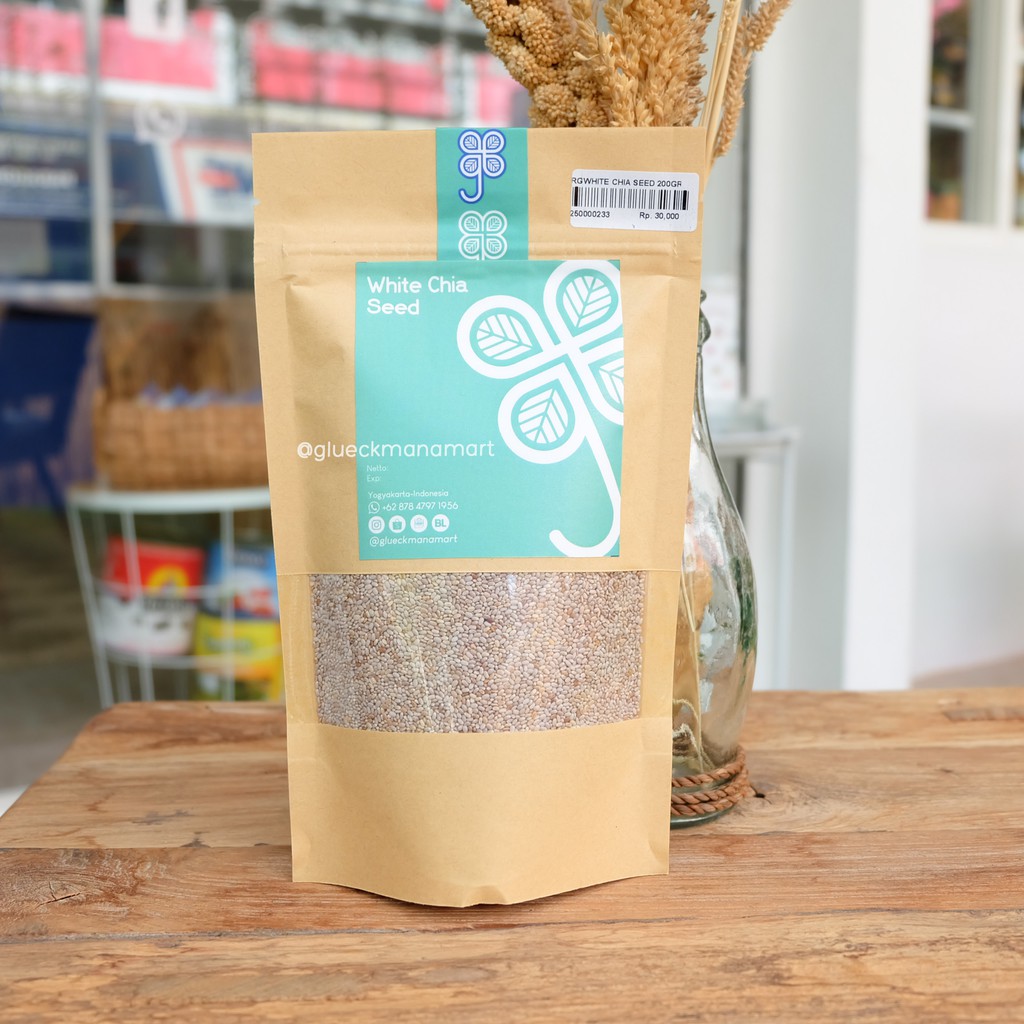 Organic White Chia Seed / Biji Chia 100gr