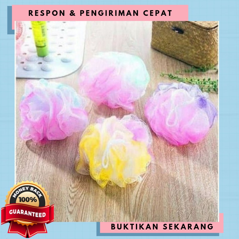 SHOWER PUFF / BATH SPONS MANDI BESAR