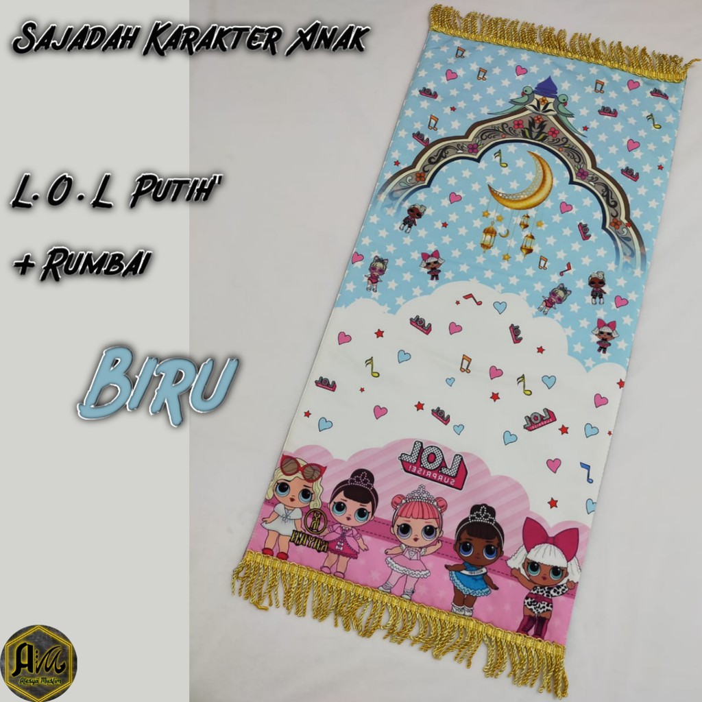 Sajadah Karakter Anak LOL/Harga Grosir/Best Seller/Bisa COD