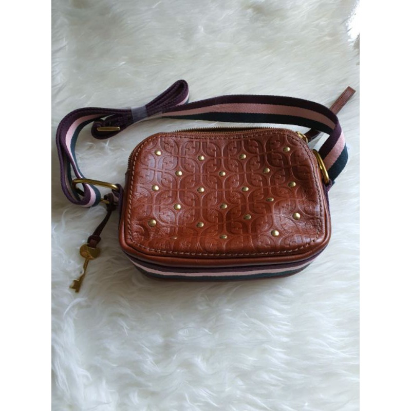 ORIGINAL FOSSIL CROSSBODY TAS KULIT WANITA