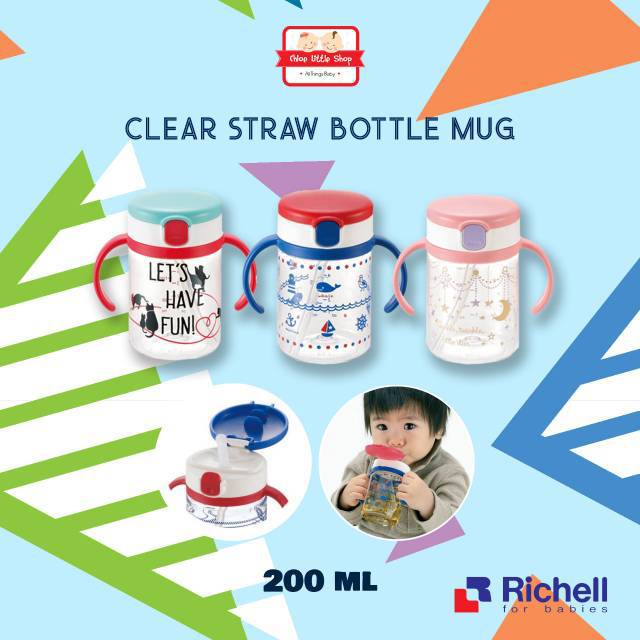 Richell Straw mug