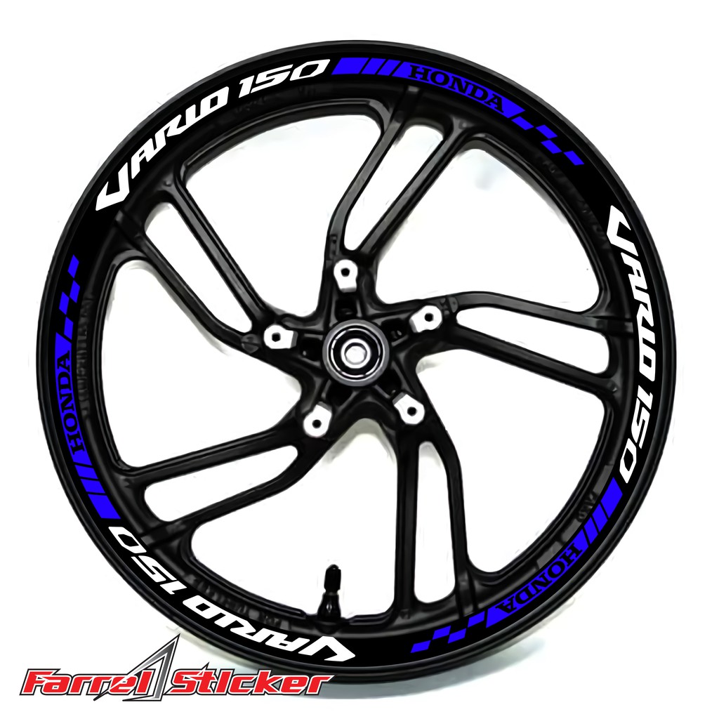 Stiker velg sticker velek vario 150