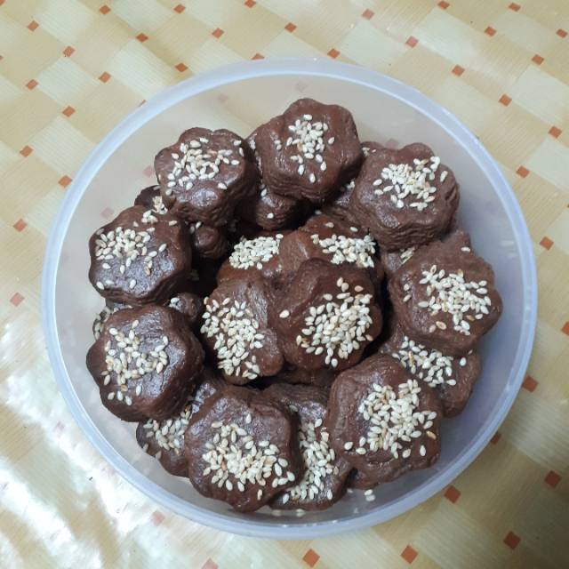 

Cookies coklat wijen