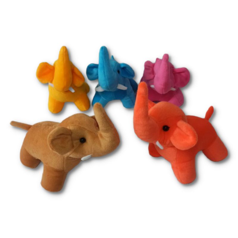 Boneka Gajah Ukuran S Mini