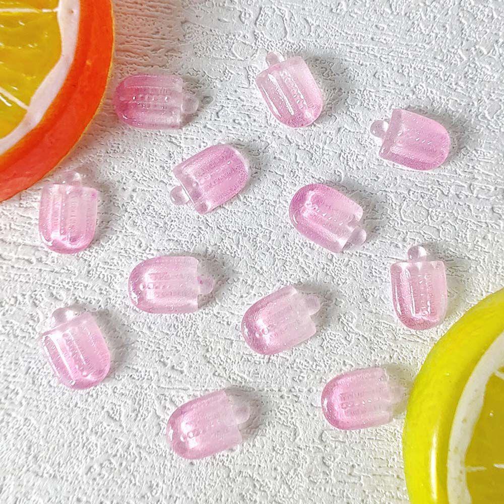 AUGUSTINA Augustina Es Krim Dekorasi Kuku Gradien 20pcs/lot 3D DIY Manicure Aksesoris Kristal Nail Charms