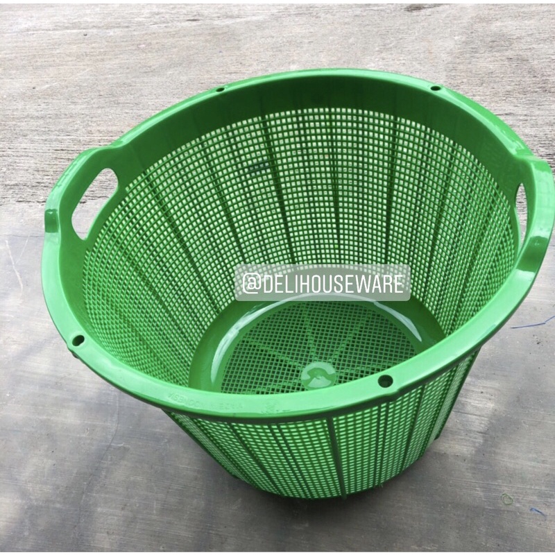 Kalo Keranjang Baju Laundry / Keranjang Bulat Plastik ( By Grab/ Gojek )