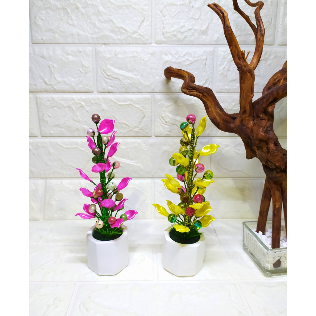 Pajangan Bunga SALSA - Pajangan Bunga imitasi Dekorasi Cantik