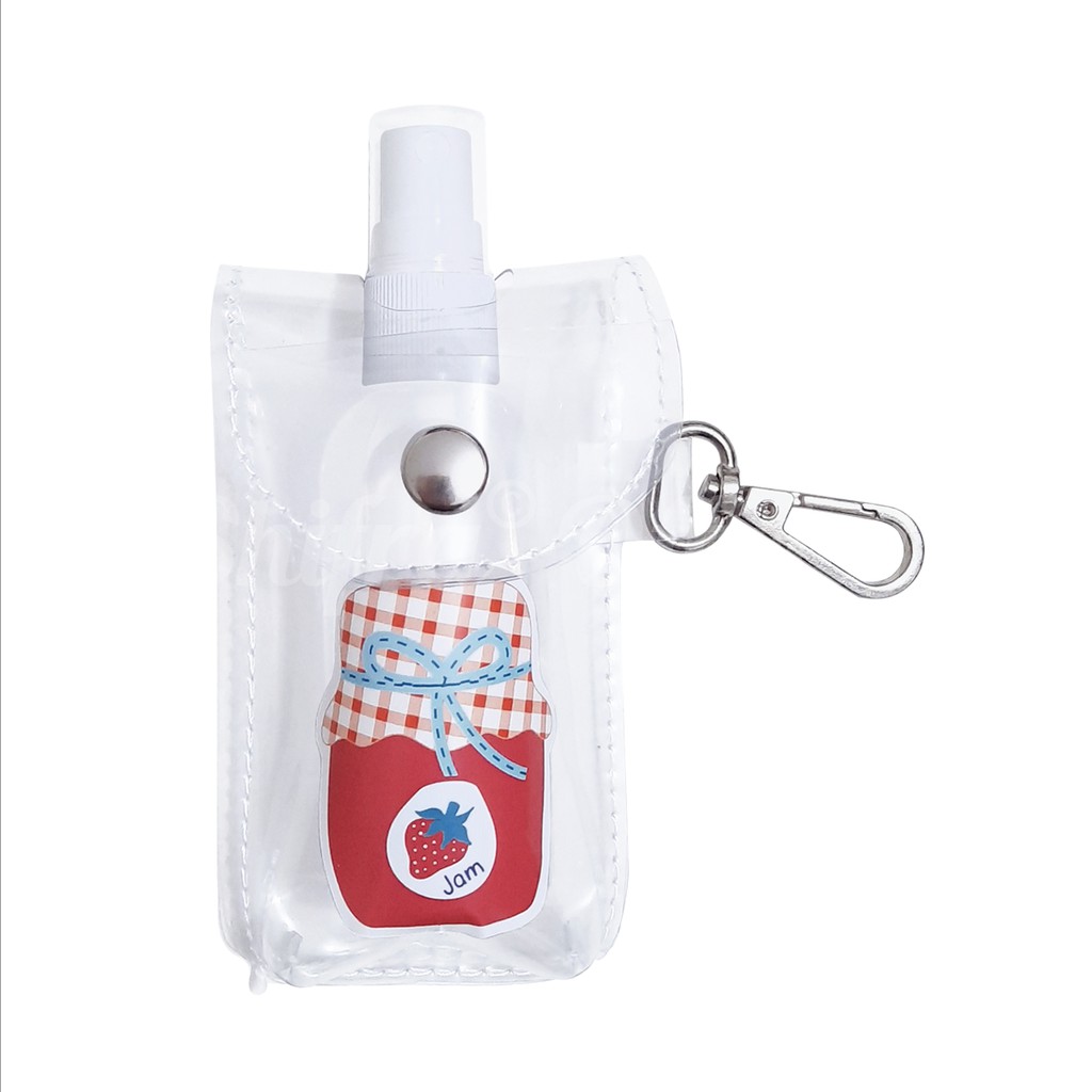 POUCH HAND SANITIZER MIKA UNIK LUCU GAMBAR KARAKTER SHIFRA (BOTOL SPRAY 60 ML)