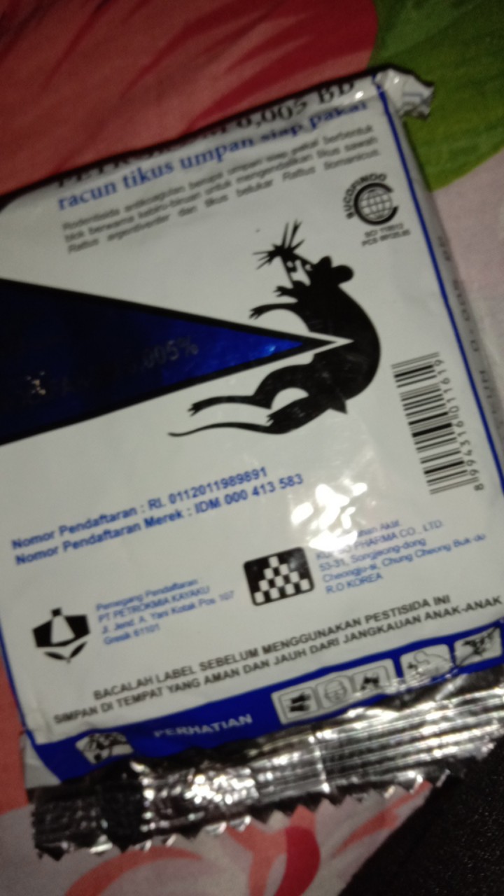 Racun Tikus Petrokum Murah Meriah Per Kantong