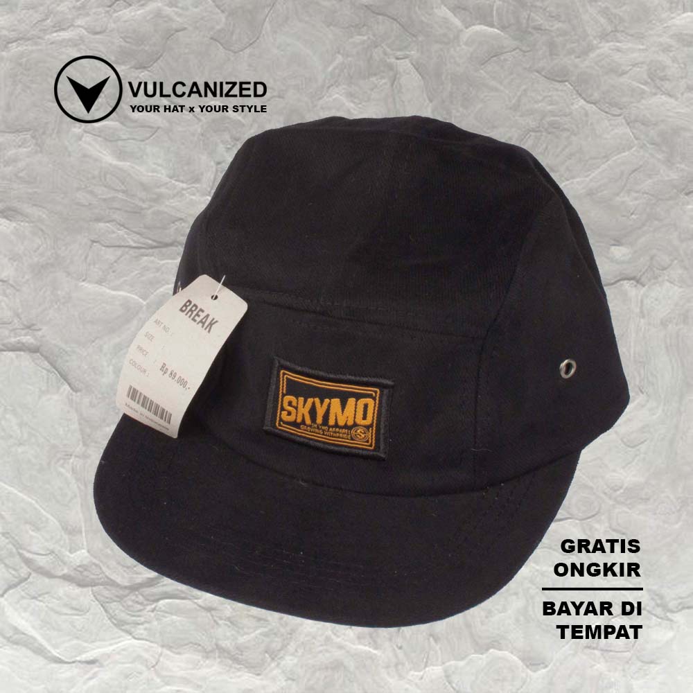 Topi Baseball Caps Distro SKYMO Pria Bordir Premium Branded Bahan Ori Raffel