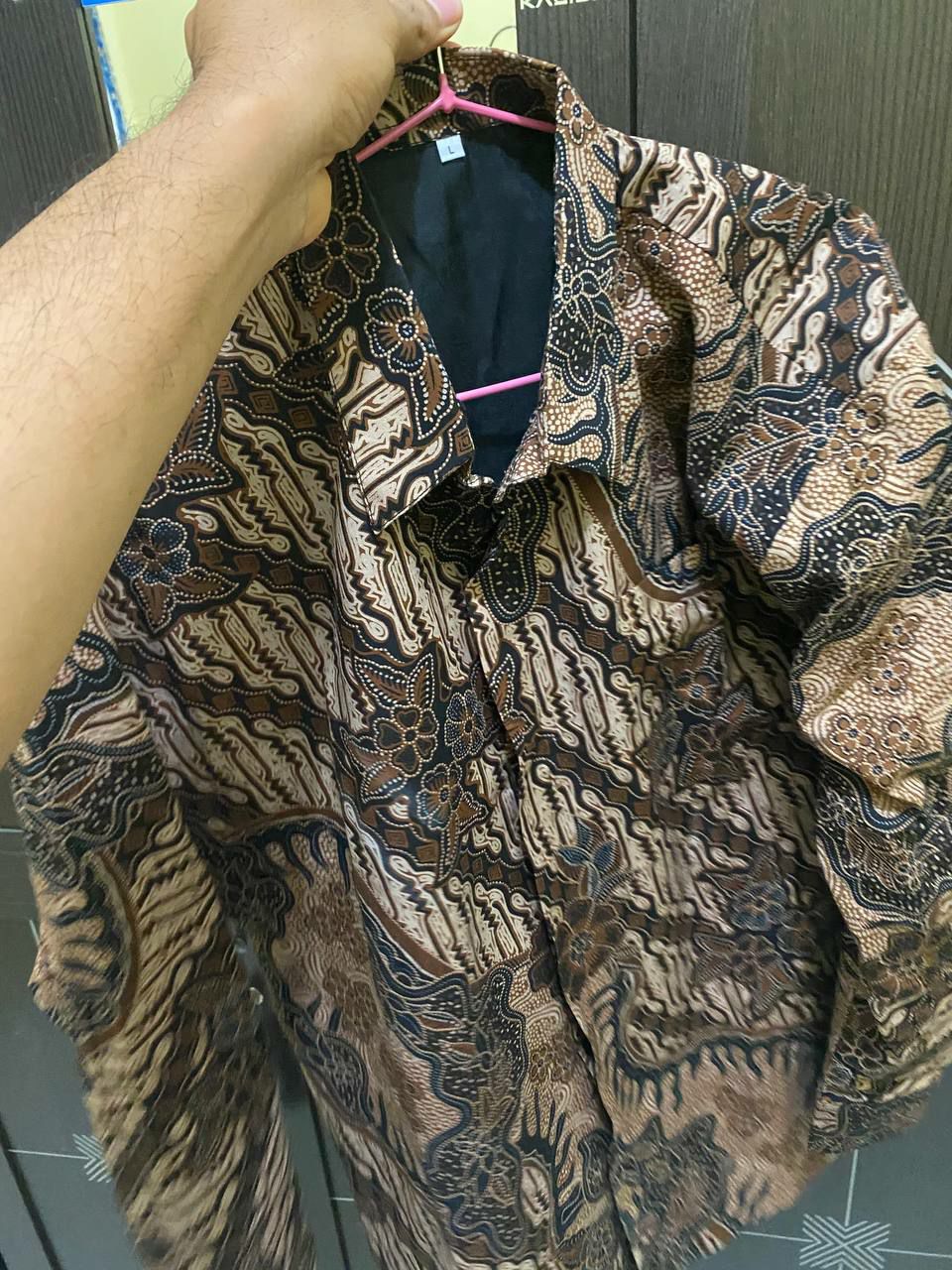 Indralaya Kemeja Batik Pria Full Furing Bahan Katun Sragenan