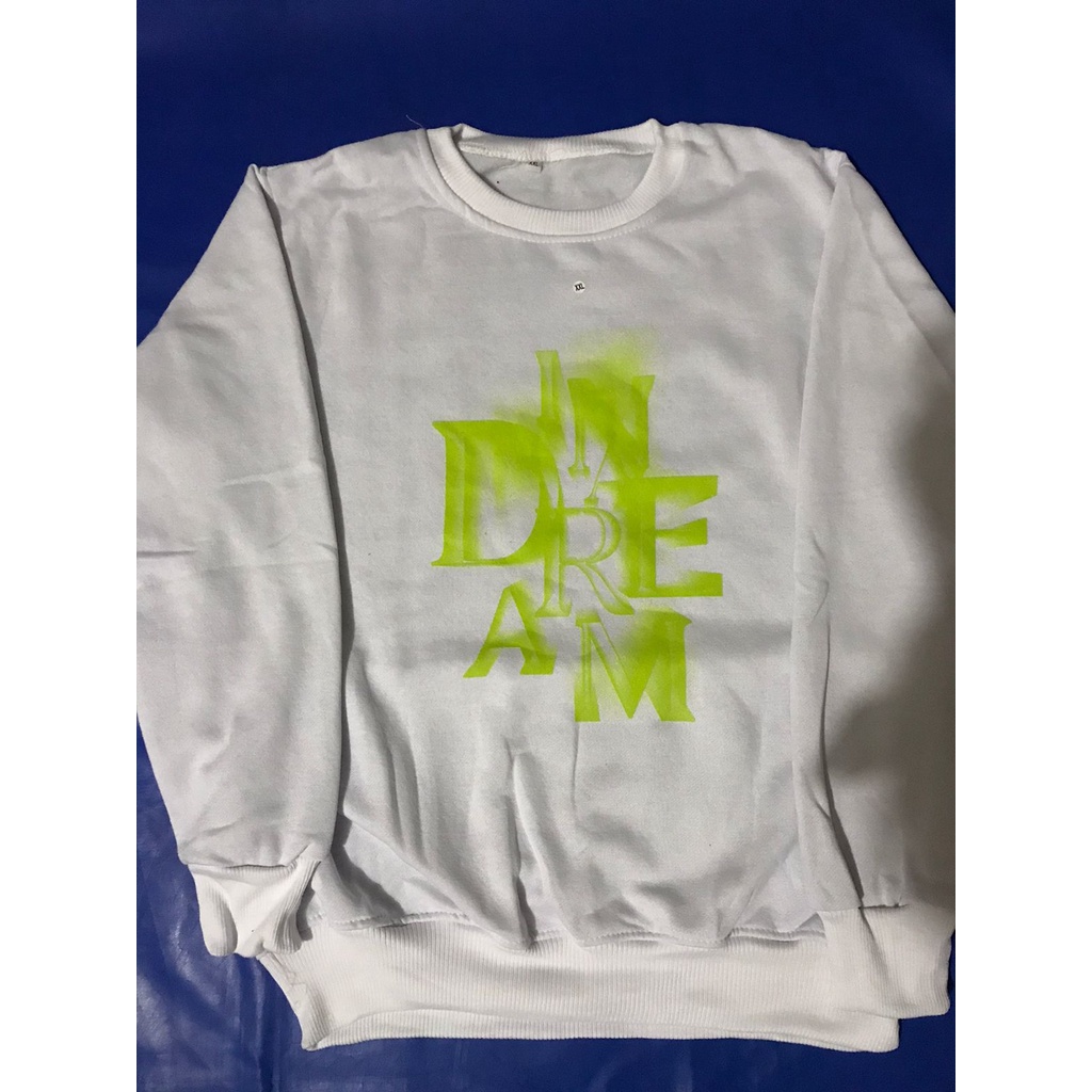 Sweater nct dream in dream hijau stabilo