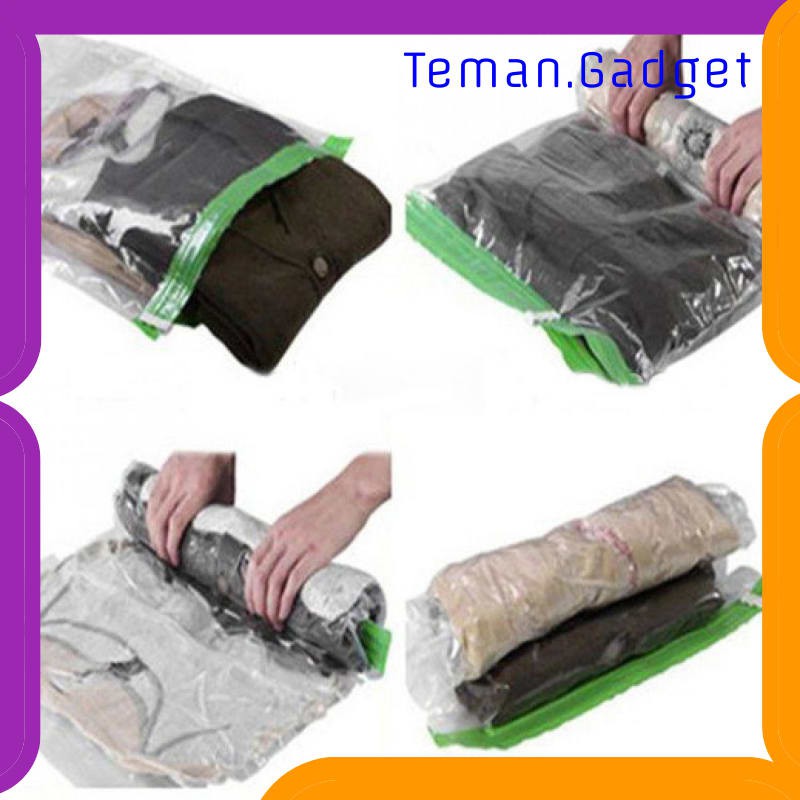 TG-FS056 Tas Travel Organizer Plastik Vakum Kompresi 1pcs - VB-70