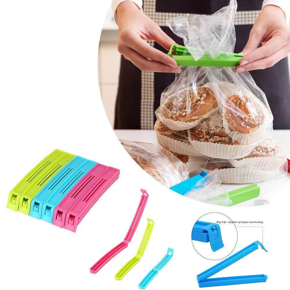 Clip Food Penjepit Plastik Klip / Klip Segel Plastik Food Sealer Segel Multifungsi