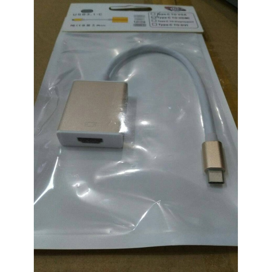 Converter USB 3.1 Tipe C to HDMI